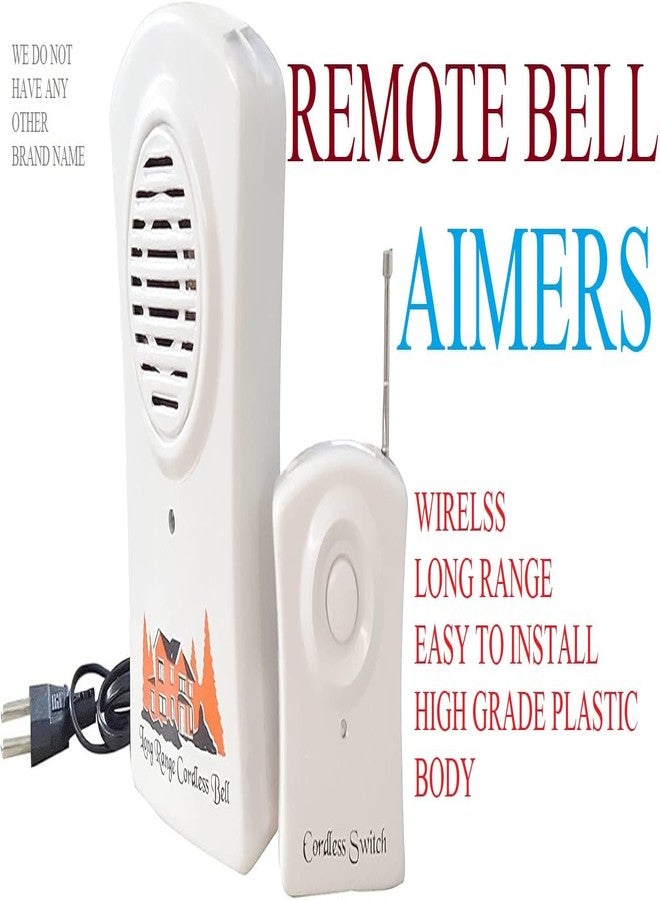 AIMERS Wireless Remote Bell for Homes, Shops, Offices, Factories, Hotels, Hospitals - Image 2